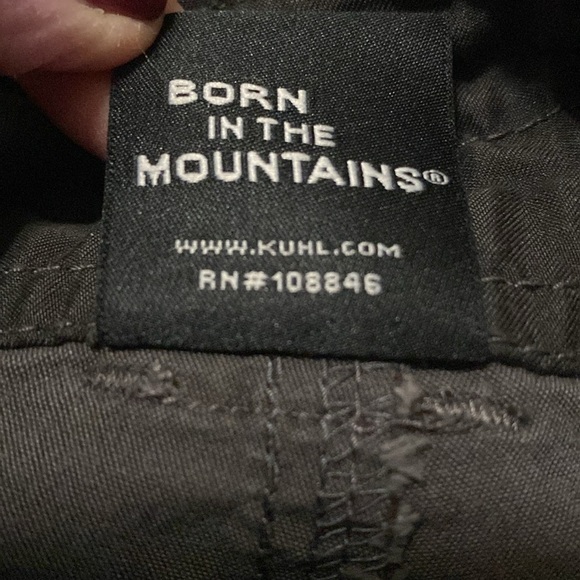 Kuhl Men’s 36 shorts Shift Amphibia Grey Green hiking outdoors camping active - Picture 8 of 12